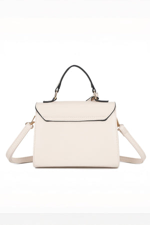 Carraig Donn Beige Grab Handle Flap Bag
