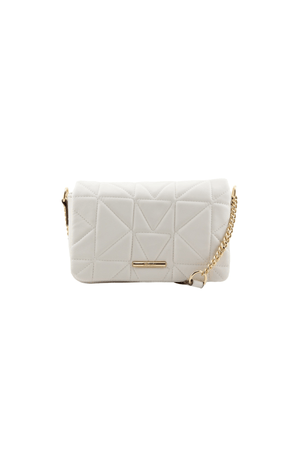 Carraig Donn Beige Quilted Flap Over Bag