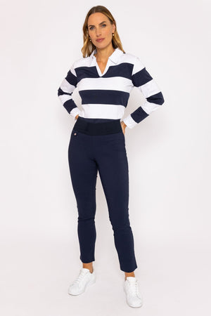 Carraig Donn Bengaline Pant in Navy