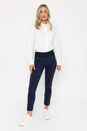Carraig Donn Bengaline Pant in Navy