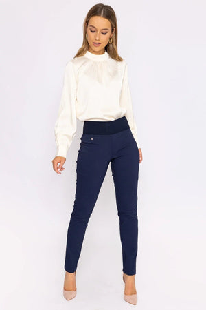 Carraig Donn Bengaline Pant in Navy