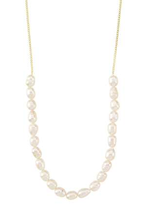 Carraig Donn Berthe Pearl Gold Plated Necklace
