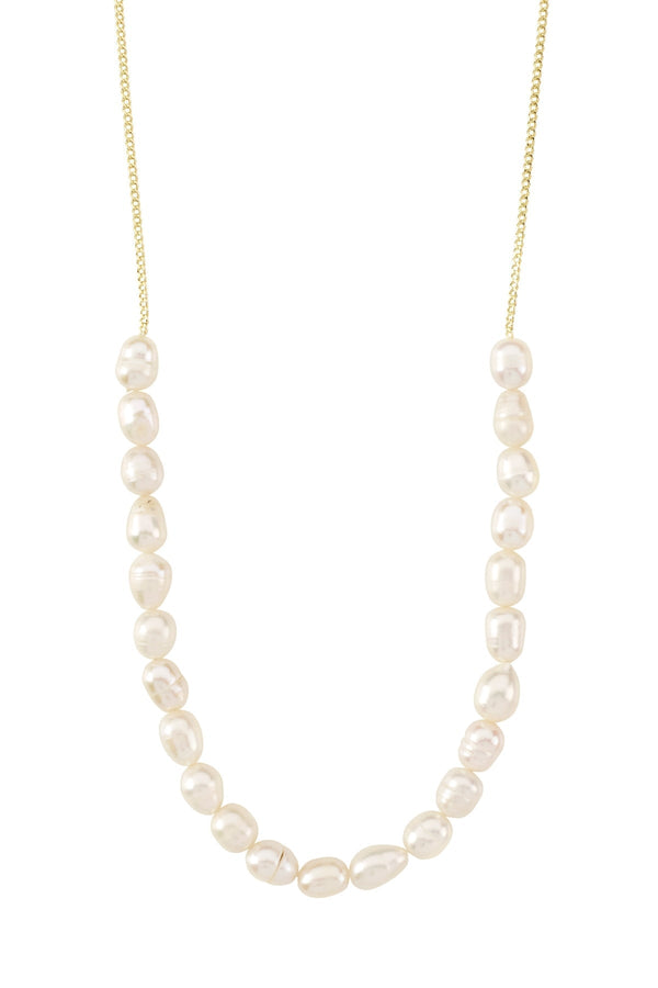 Carraig Donn Berthe Pearl Gold Plated Necklace