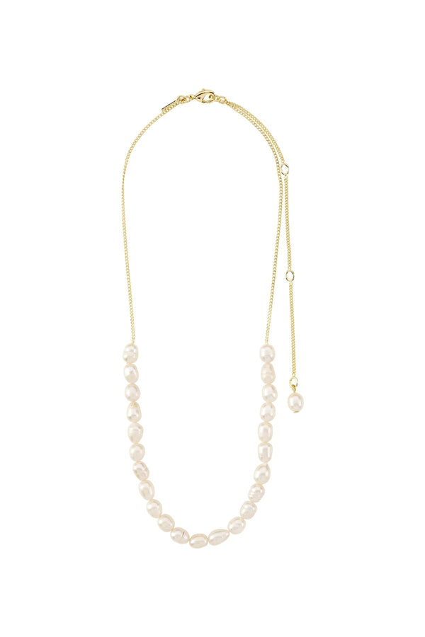 Carraig Donn Berthe Pearl Gold Plated Necklace
