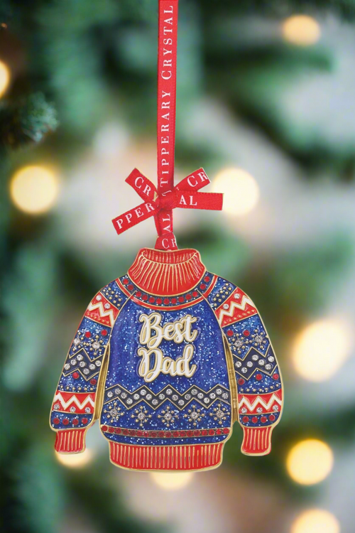 Best Dad Christmas Tree Decoration