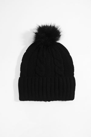 Carraig Donn Black Diamond Pattern Bobble Hat