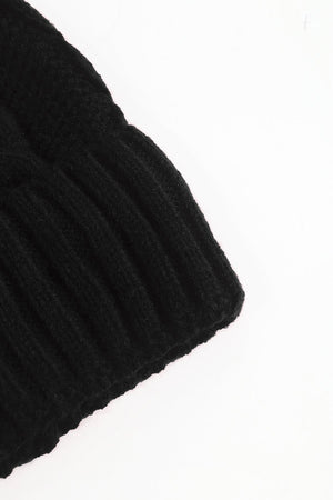 Carraig Donn Black Diamond Pattern Bobble Hat