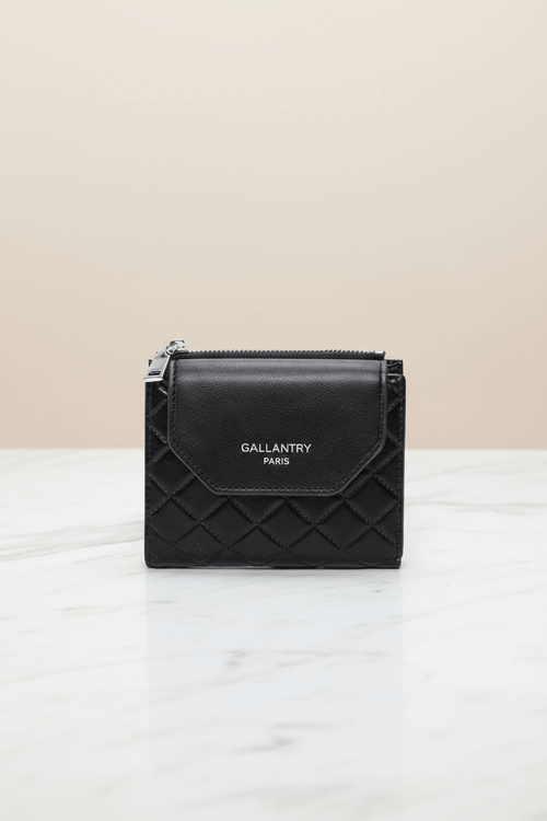 Black Flap Over Purse