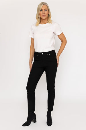 Carraig Donn Black Full Length Bengaline Trousers