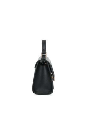 Carraig Donn Black Grab Handle Flap Over Bag