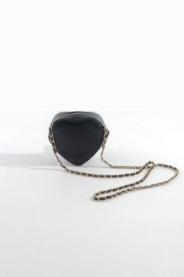 Black Heart Crossbody Bag Ladies Crossbody Bags Carraig Donn