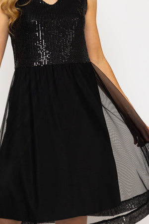 Carraig Donn Black Knee Length Zara Dress