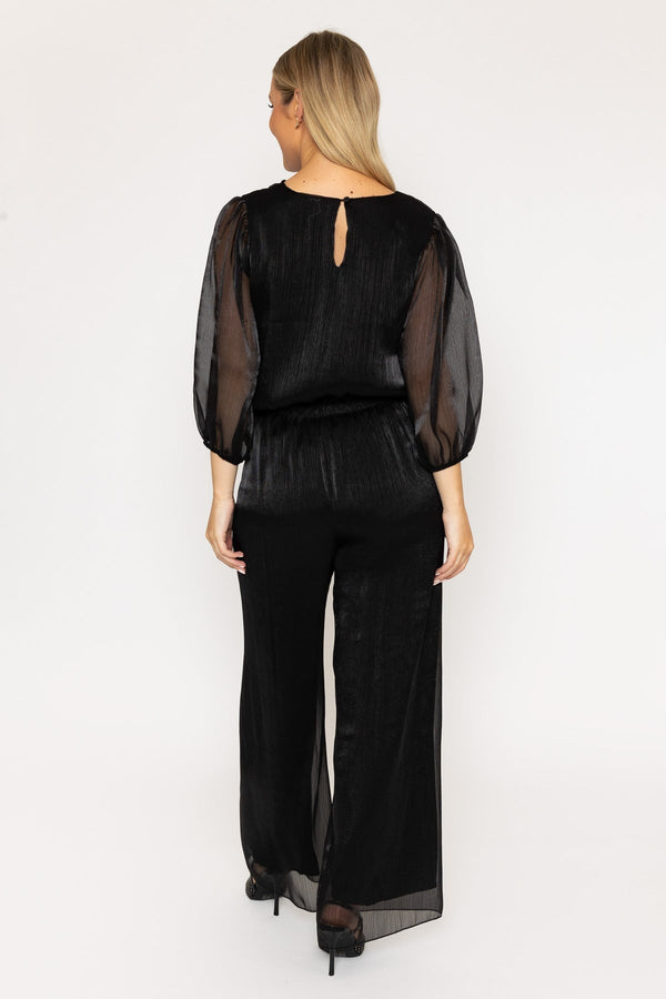 Carraig Donn Black Organza Trousers