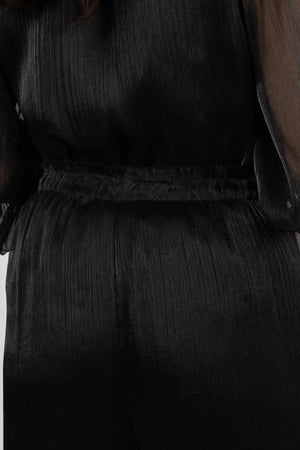 Carraig Donn Black Organza Trousers