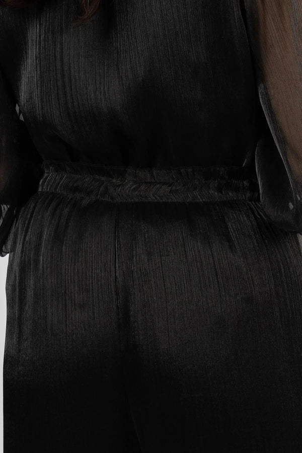 Carraig Donn Black Organza Trousers