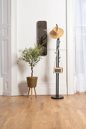 Carraig Donn Black Scott Coat Stand