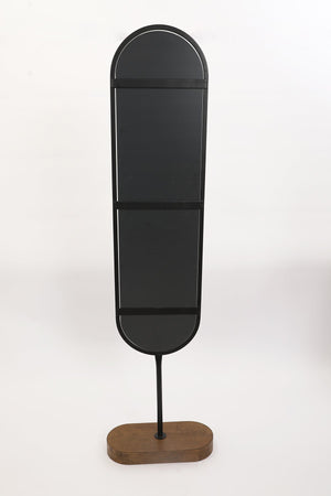 Carraig Donn Black Scott Floor Mirror