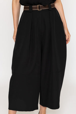 Carraig Donn Black Slouch Balloon Trousers