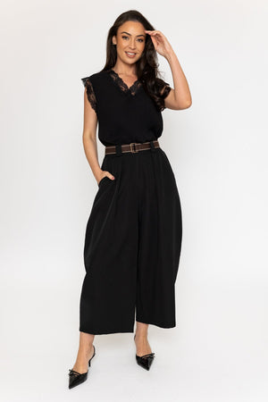 Carraig Donn Black Slouch Balloon Trousers