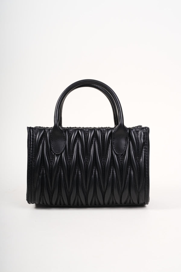 Carraig Donn Black Weave Mini Bag