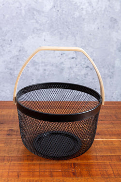 Carraig Donn Black Wire Basket