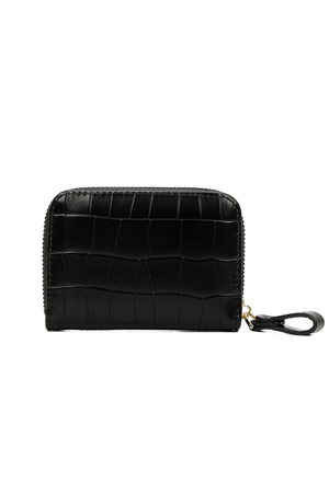Carraig Donn Black Zip Tab Purse