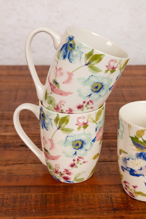 Carraig Donn Bloom Ceramic Mug Set Of 4