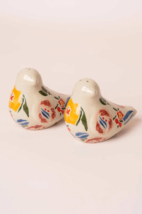 Carraig Donn Blossom Bird Salt & Pepper Set