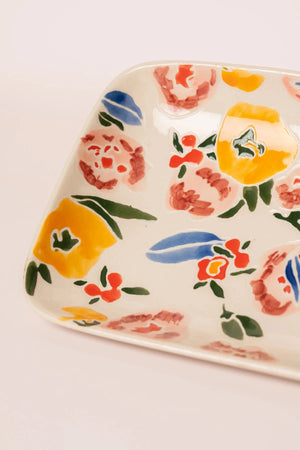 Carraig Donn Blossom Rectangular Plate