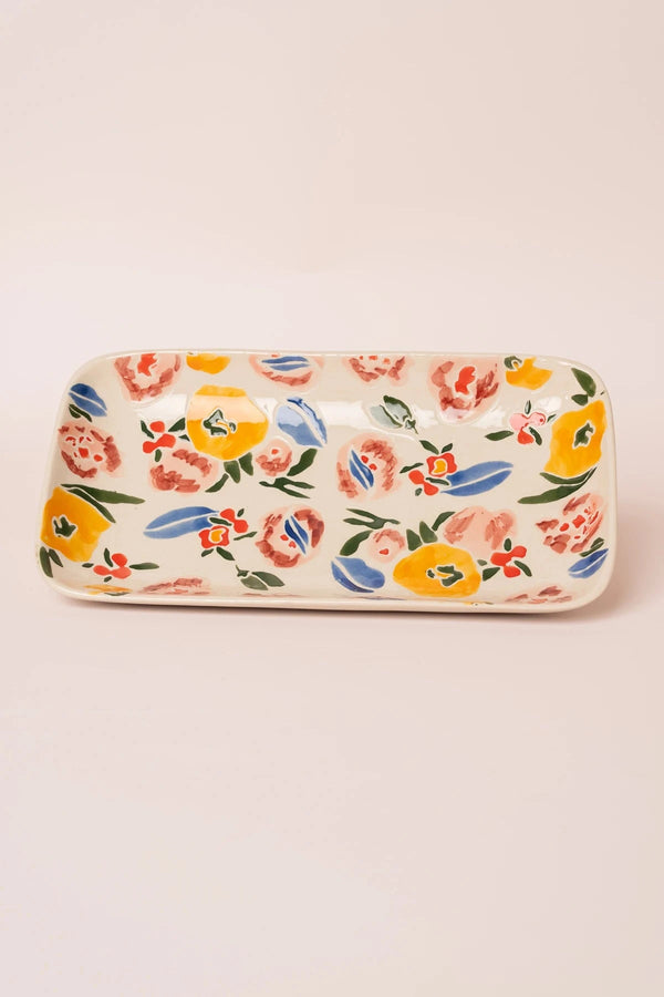 Carraig Donn Blossom Rectangular Plate