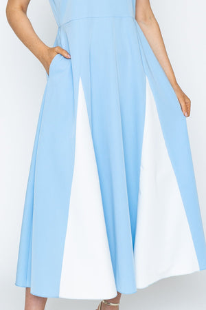 Carraig Donn Blue Beatrice Midi Dress