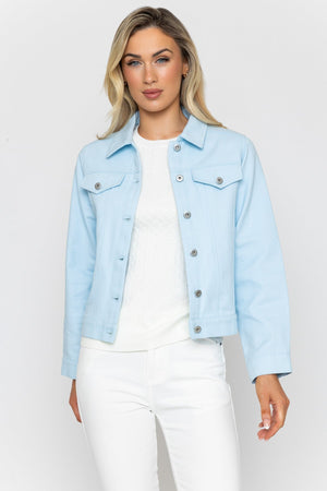 Carraig Donn Blue Cotton Rich Casual Jacket