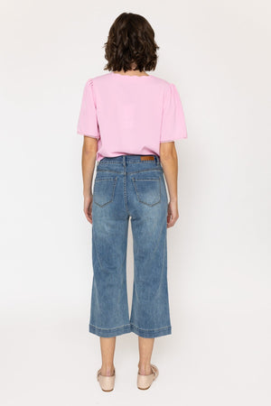 Carraig Donn Blue Denim Jeans with Front Pockets