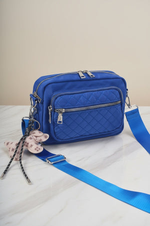 Carraig Donn Blue Dog Charm Camera Bag