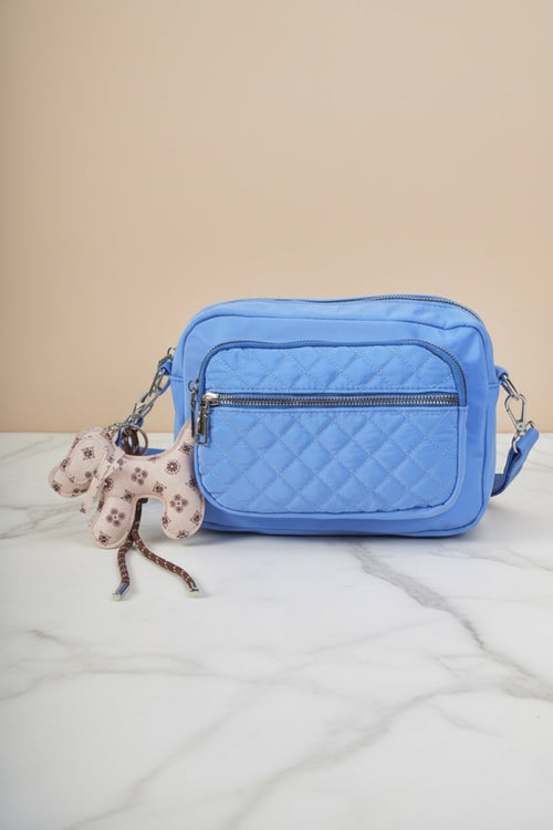 Carraig Donn Blue Dog Charm Camera Bag