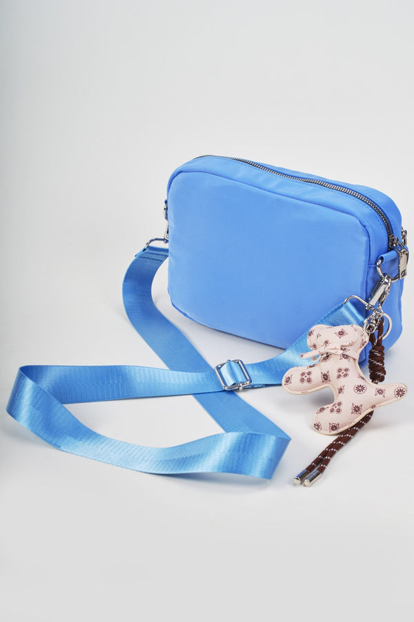 Carraig Donn Blue Dog Charm Camera Bag