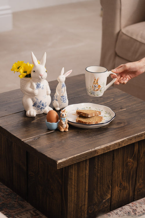 Carraig Donn Blue Easter Bunny Egg Cup Holder