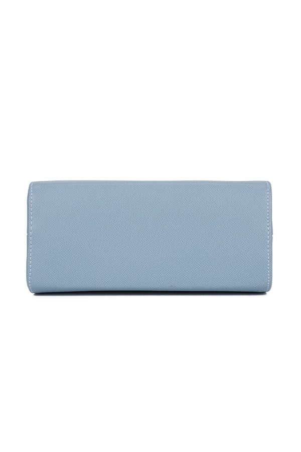 Carraig Donn Blue Grab Handle Flap Bag