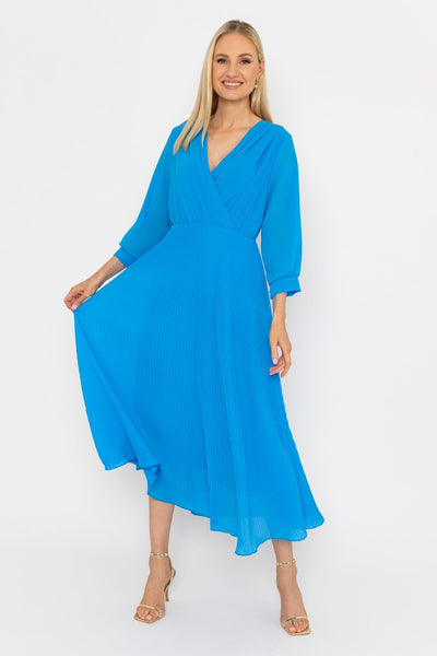 Carraig Donn Blue Hannah Midi Dress