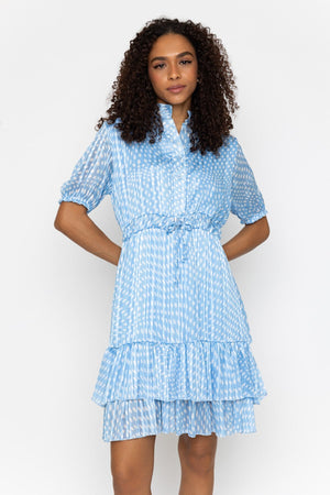 Carraig Donn Blue Katy Knee Length Dress