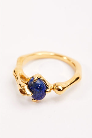 Carraig Donn Blue Lapis Ring Size 8