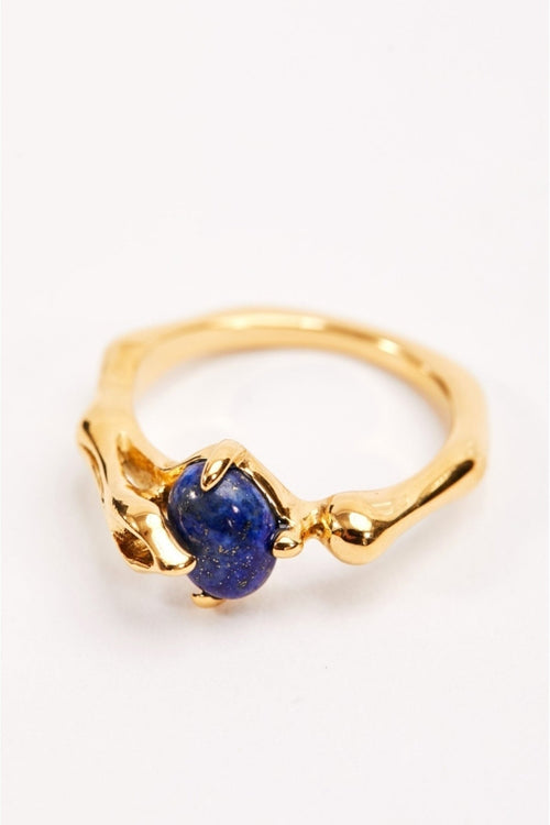 Carraig Donn Blue Lapis Ring Size 8