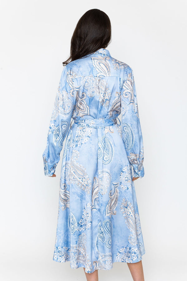 Carraig Donn Blue Mary Midi Dress