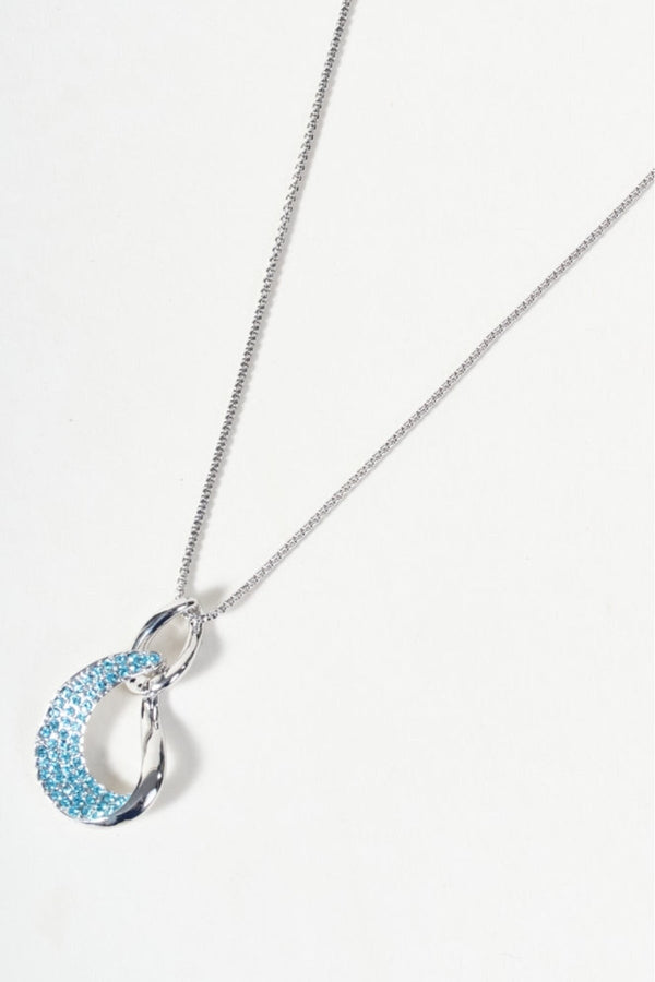 Carraig Donn Blue Stone Detail Necklace