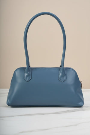 Carraig Donn Blue Structured Top Handle Bag