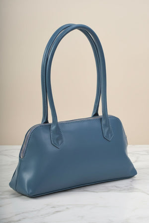 Carraig Donn Blue Structured Top Handle Bag