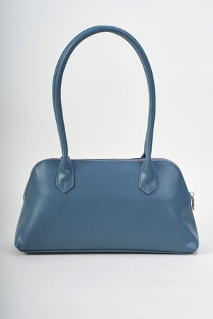 Carraig Donn Blue Structured Top Handle Bag