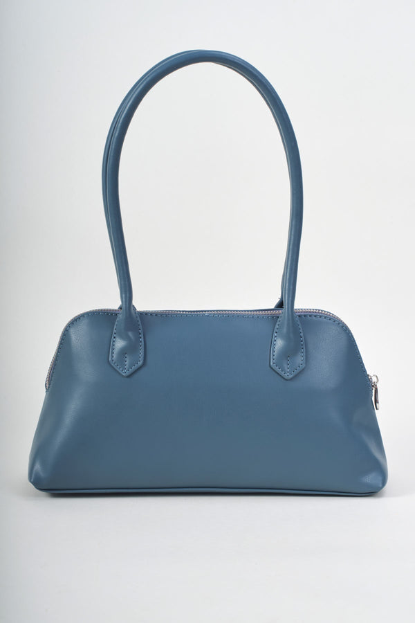 Carraig Donn Blue Structured Top Handle Bag