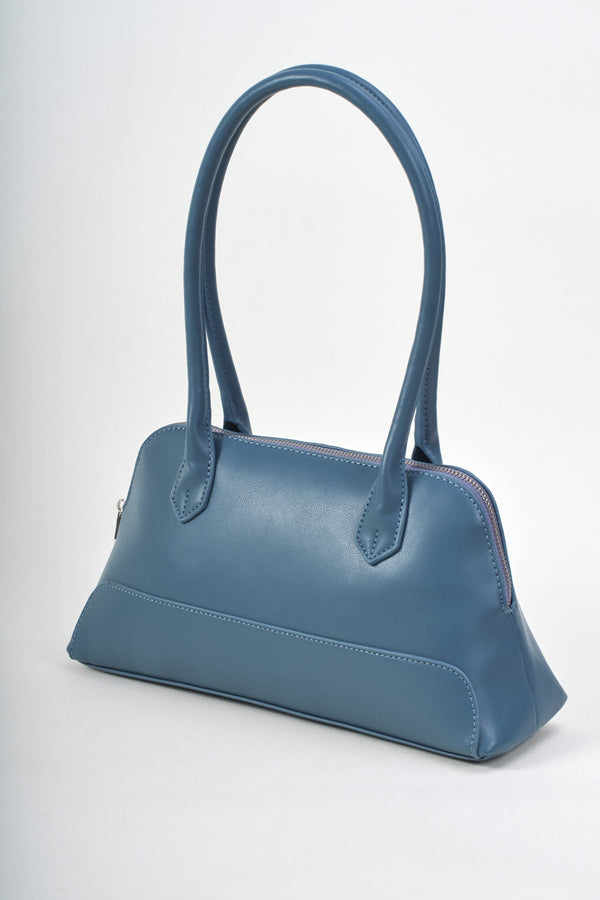 Carraig Donn Blue Structured Top Handle Bag
