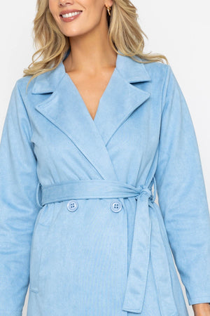 Carraig Donn Blue Suede Mac